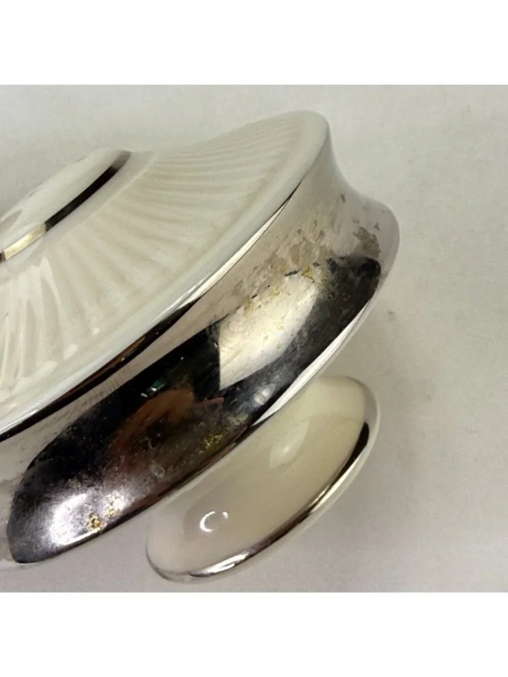 Vintage Lenox Celestial Platinum Salt and Pepper Shaker Set